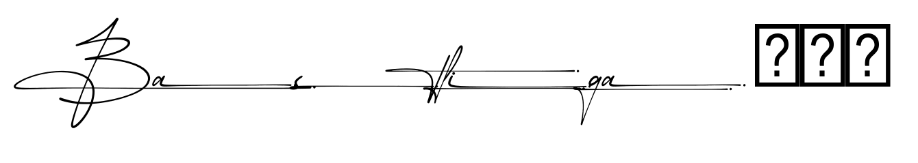 Bastliga Signature Tail